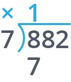 Division Example 1 - Step 2