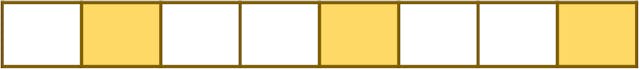 a bar model for three-eighths