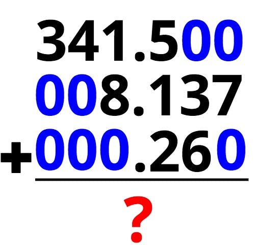 addition problem