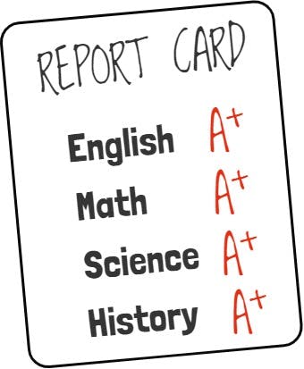 report card