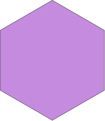 a hexagon