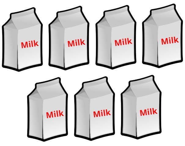 milk cartons